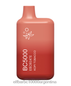 ELFBAR EBCREATE BC5000 edición térmica tabaco kopi N6DH0218 - Elf Bar Argentina