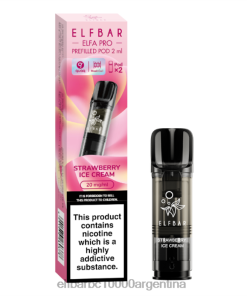 ELFBAR ELFA PRO cápsulas precargadas - paquete de 2 nieve de fresa N6DH099 - Elf Bar Precio