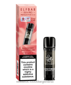 ELFBAR ELFA PRO cápsulas precargadas - paquete de 2 sandía frambuesa N6DH090 - Elf Bar Argentina