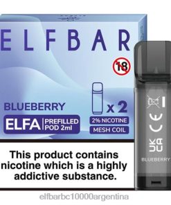 ELFBAR ELFA cápsula precargada (paquete de 2) arándano N6DH0106 - Vape Elf Bar Comprar