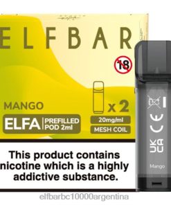 ELFBAR ELFA cápsula precargada (paquete de 2) mango N6DH0118 - Vape Elf Bar Comprar