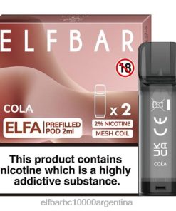 ELFBAR ELFA cápsula precargada (paquete de 2) reajuste salarial N6DH0109 - Elf Bar Comprar