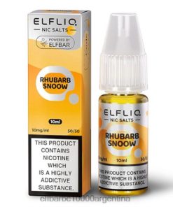 ELFBAR ELFLIQ sales de nic nieve de ruibarbo N6DH0170 - Elf Bar Argentina