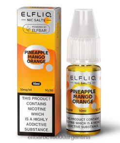 ELFBAR ELFLIQ sales de nic piña mango naranja N6DH0171 - Elf Bar Precio