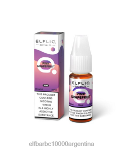 ELFBAR ELFLIQ sales de nic pomelo rosado N6DH0182 - Elf Bar Argentina