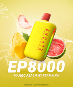 ELFBAR EP8000 vaporizador desechable sandia mango durazno N6DH0312 - Elf Bar Argentina