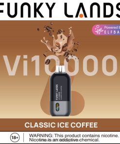 ELFBAR Funky Lands Vi10000 vaporizador desechable café helado clásico N6DH0398 - Elf Bar Argentina
