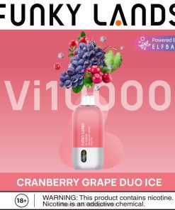 ELFBAR Funky Lands Vi10000 vaporizador desechable hielo dúo de uva y arándano N6DH0393 - Elf Bar Precio