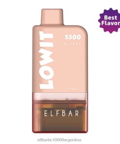 ELFBAR LOWIT 5500 kit de cápsulas precargadas vaina de melocotón + batería marrón N6DH0373 - Elf Bar Comprar
