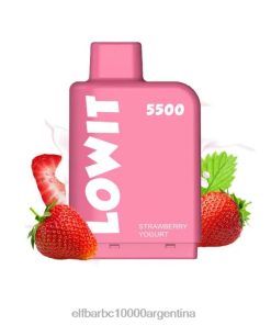 ELFBAR LOWIT 5500 vaina precargada yogur de fresa N6DH0383 - Elf Bar Comprar