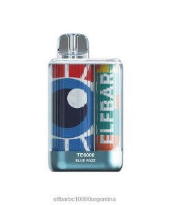 ELFBAR TE6000 vaporizador desechable Razz azul N6DH0331 - Elf Bar Comprar